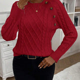 Indie - Button Knit Jumper