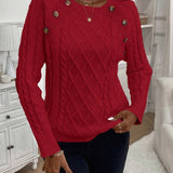 Indie - Button Knit Jumper