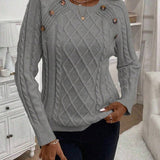 Indie - Button Knit Jumper