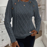 Indie - Button Knit Jumper