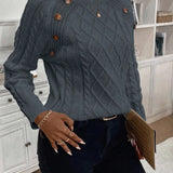 Indie - Button Knit Jumper