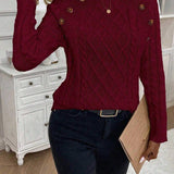 Indie - Button Knit Jumper