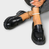 Calista - Orthopaedic Women's Loafer with Satin Wedge