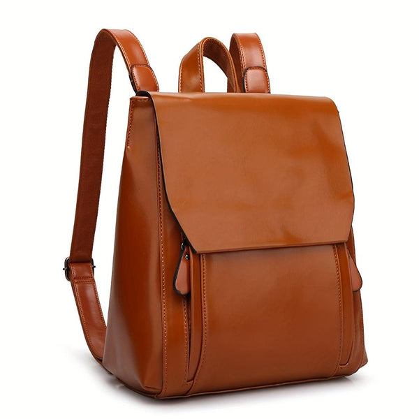 Violet – Vintage Backpack Handbag with Quilted Pattern